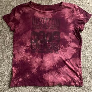 Led Zeppelin Tie Dye Shirt